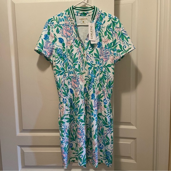 Lilly Pulitzer Dresses & Skirts - Lilly Pulitzer Love Active Dress Just a Pinch Size L